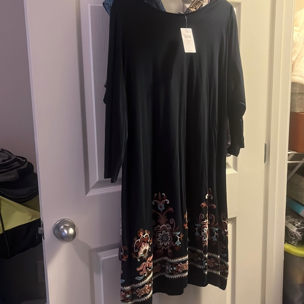 J.Jill Navy Blue Dress